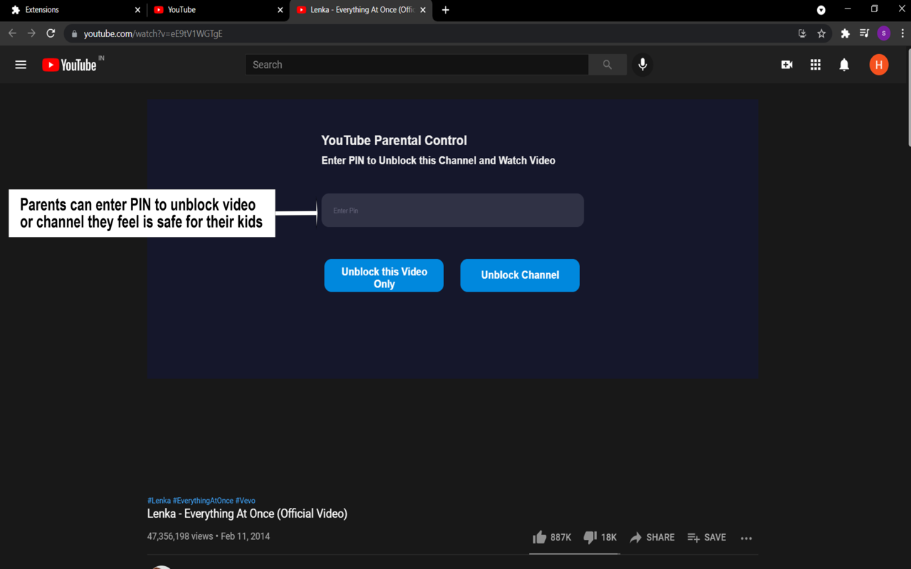 YouTube Parental Control截图1