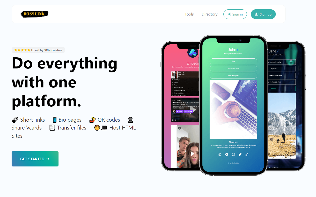 Boss Hub | Link截图3