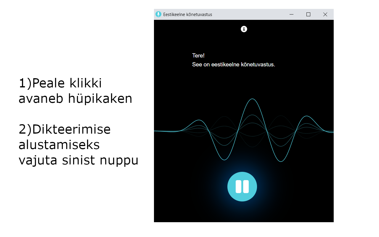 Kõnetuvastus截图1