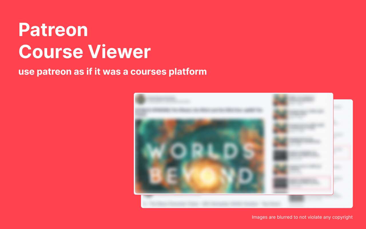 Patreon Course Viewer截图1