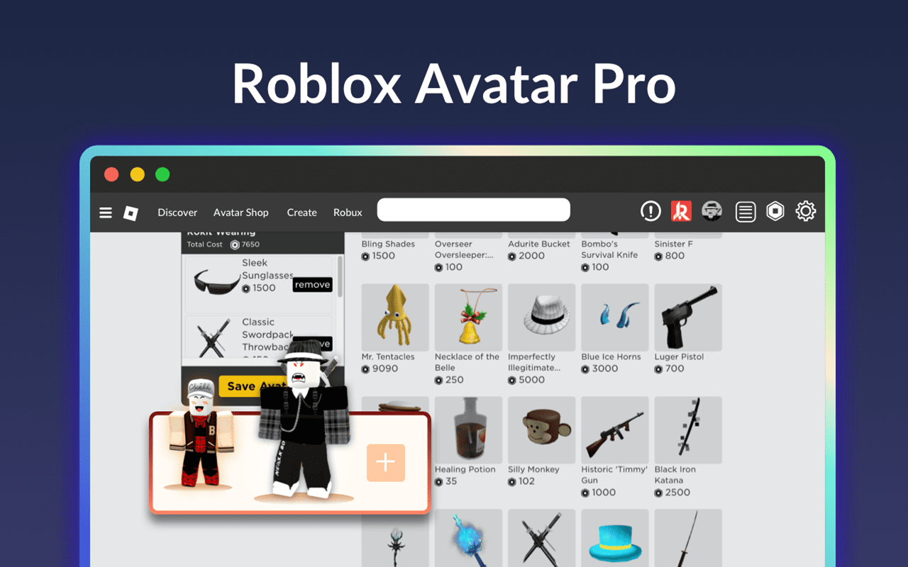 RoKit - Roblox WebKit. Best Roblox Enhancer截图1