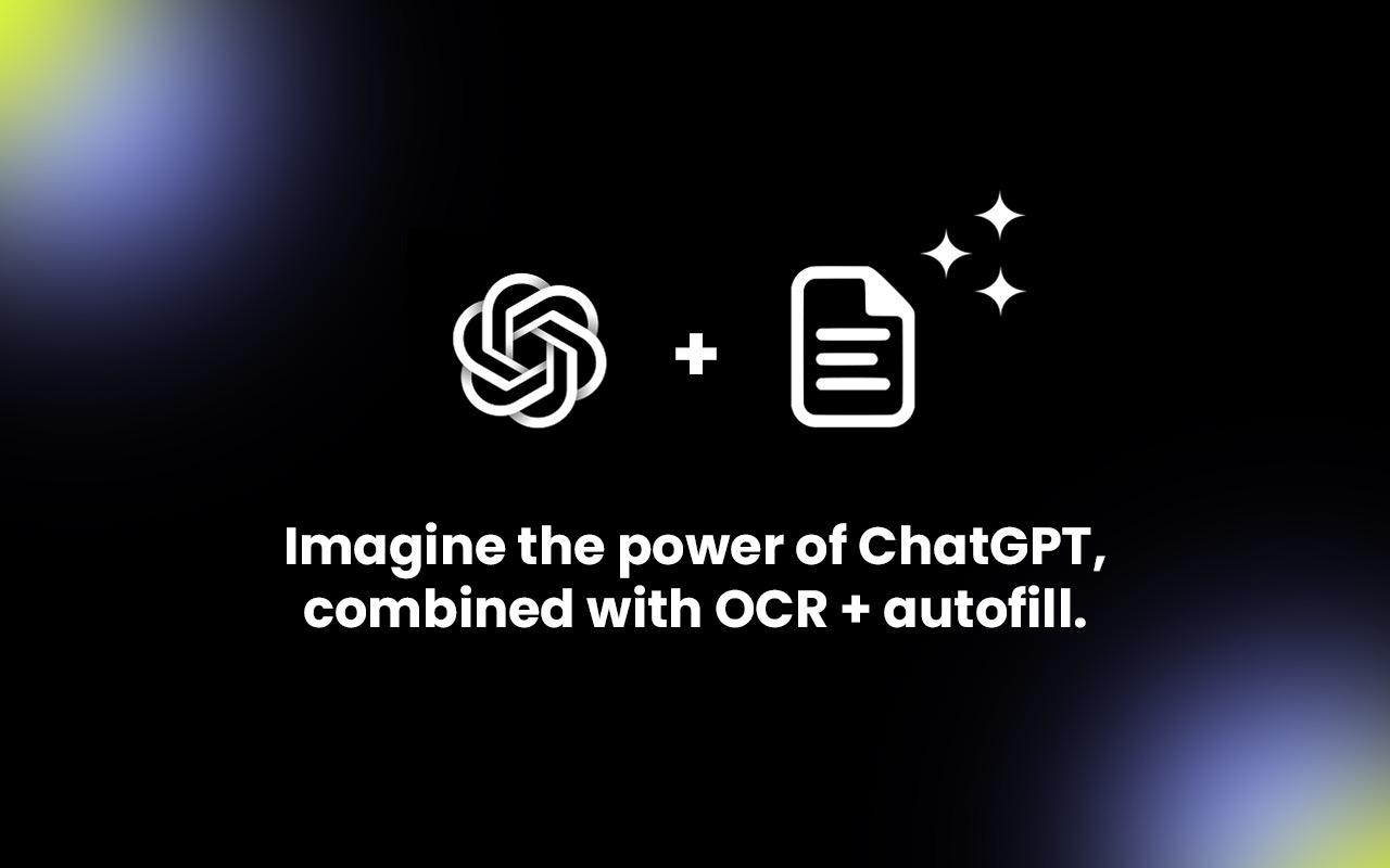 AutoPhil: Autofill + ChatGPT + OCR截图3
