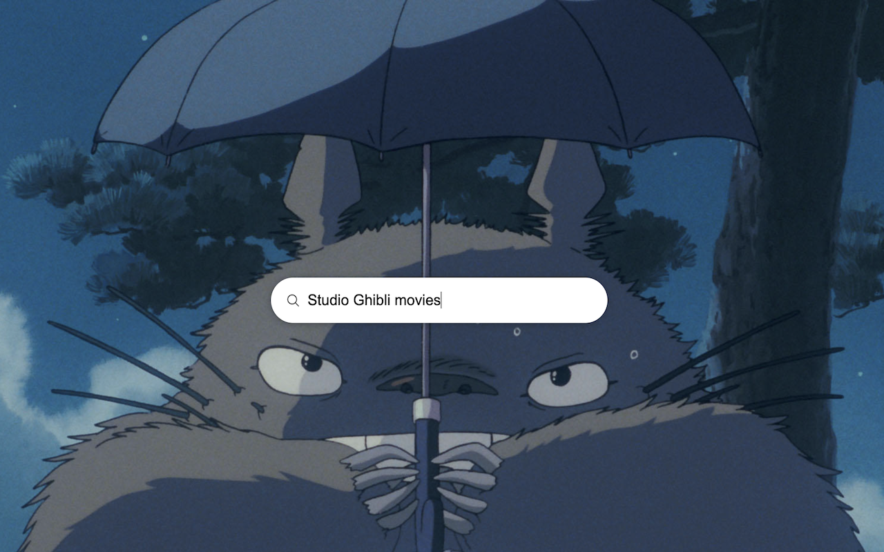 Studio Ghibli New Tab截图2