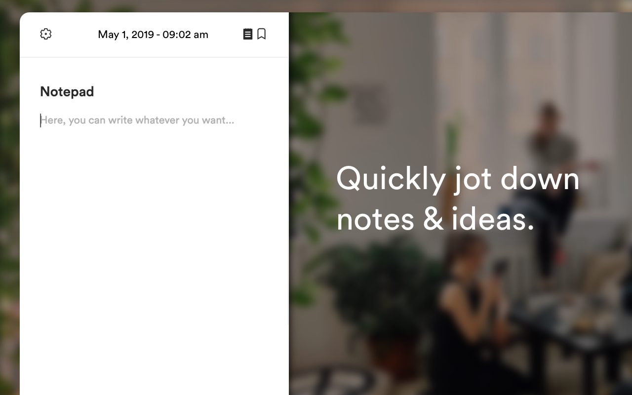 PurposeTab: Your daily focus on each new tab截图5