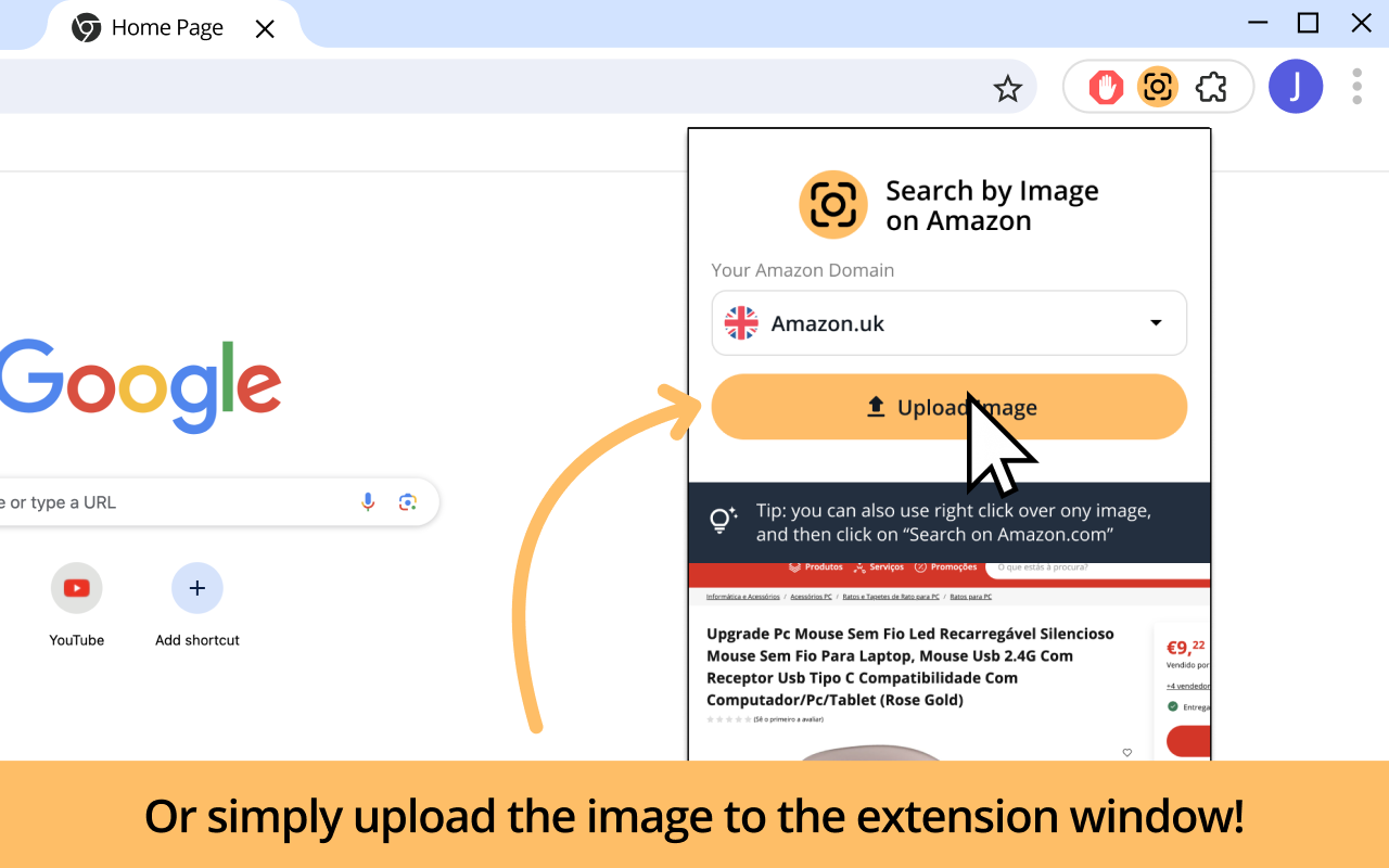 在Amazon上通过图像搜索截图5