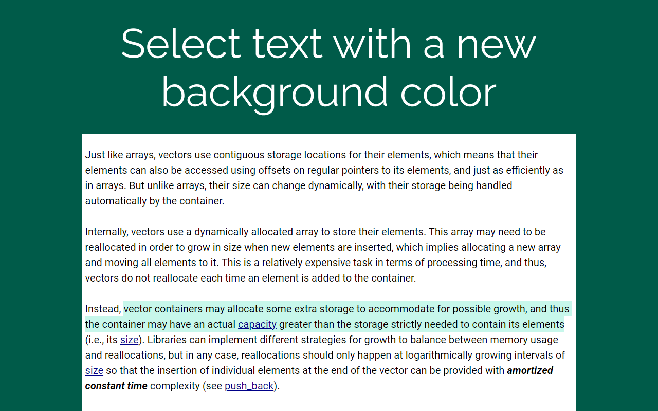 Selection Colors截图1