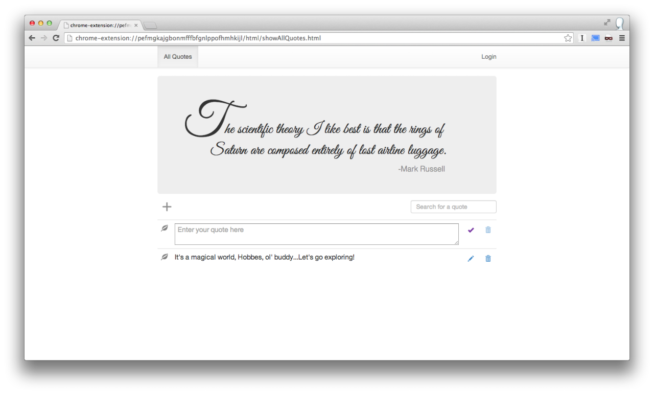 Quotsy - A Quote Manager截图1