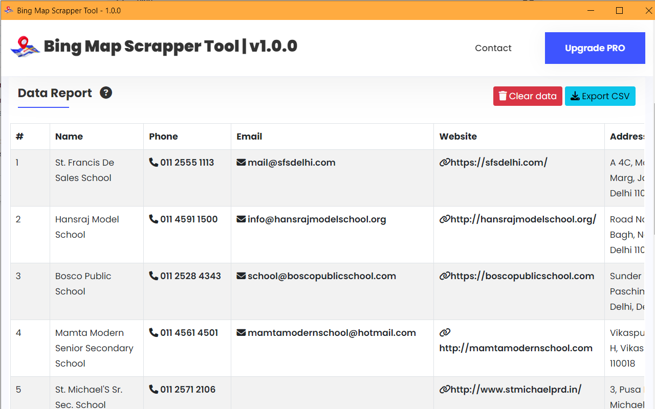 Bing Map Scrapper Tool截图5