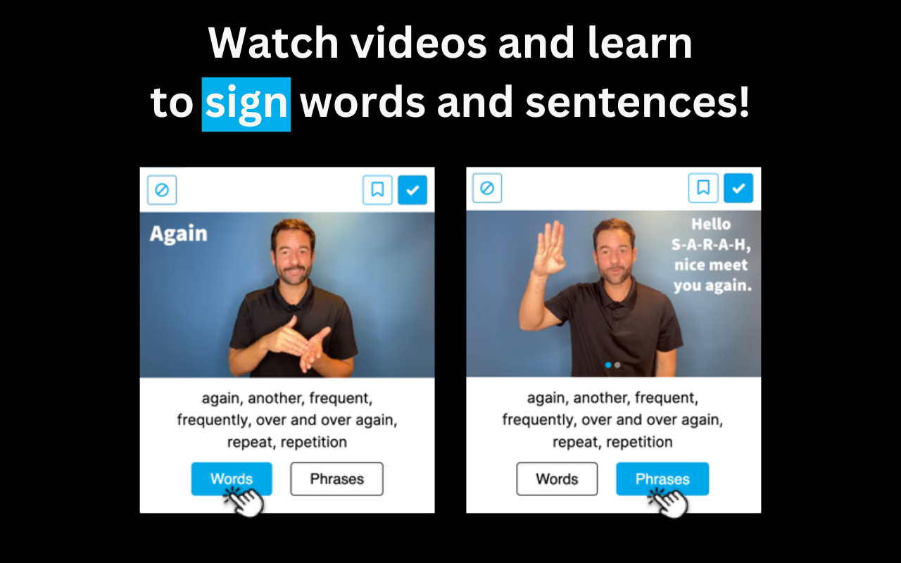 Signspaces - Sign Language Learning截图4