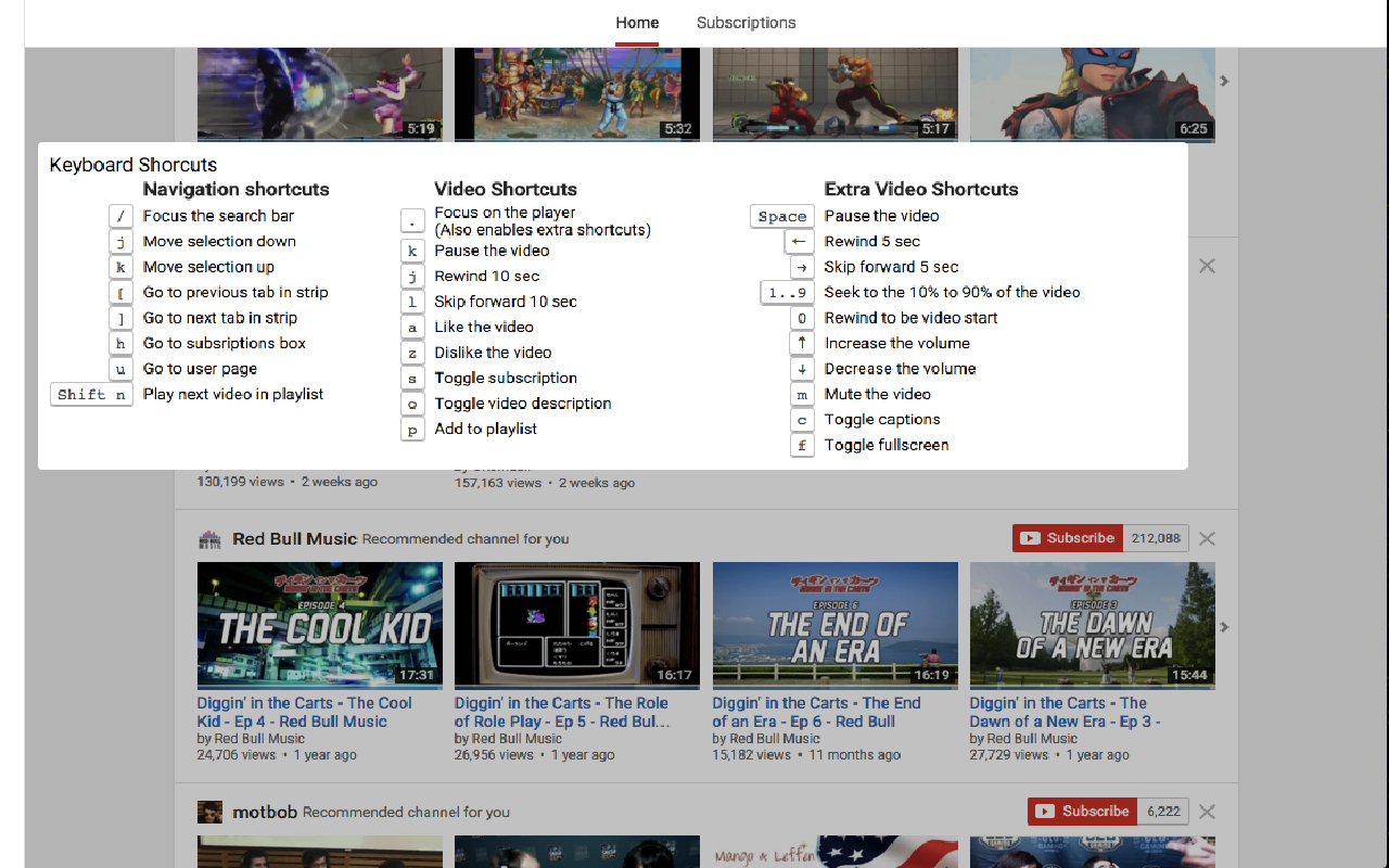 Youtube™ Shortcuts截图1