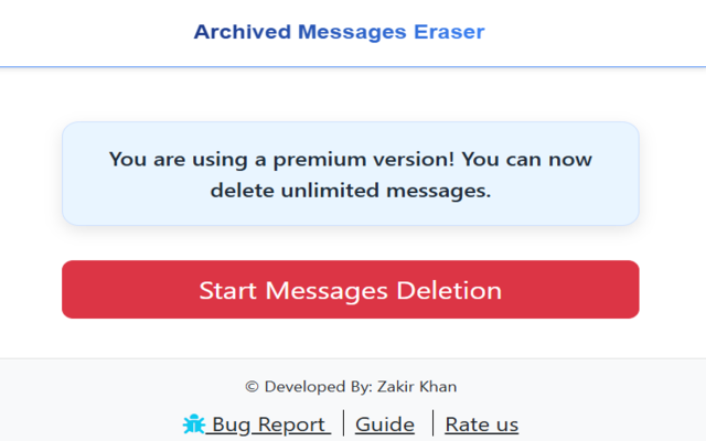 Delete All Archived Chats on Facebook 2025截图1