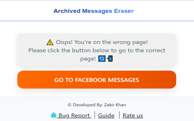 Delete All Archived Chats on Facebook 2025截图2