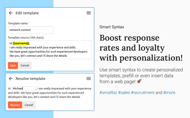 Templify – write messages in 1 click! 🚀截图4
