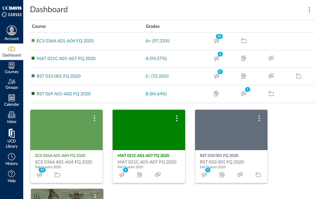 Canvas Grades Extension截图2