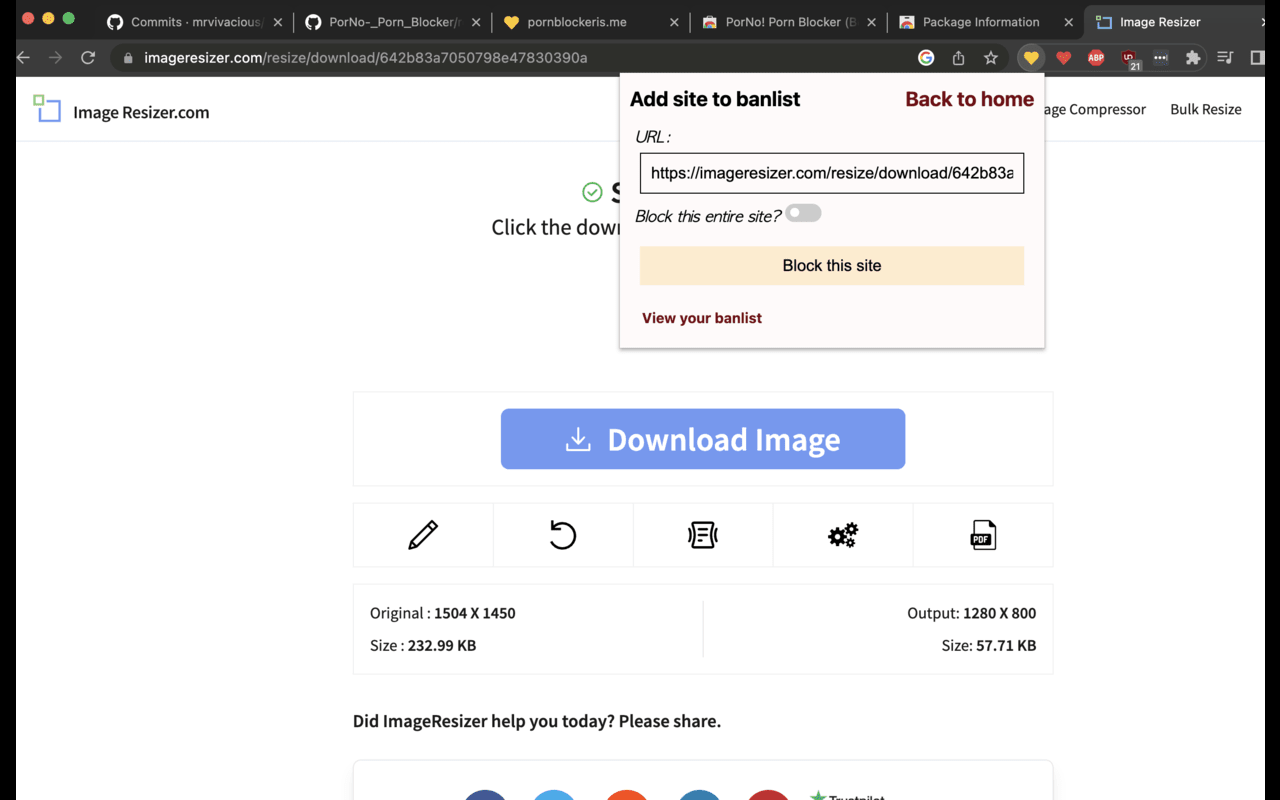 PorNo! Porn Blocker (Beta)截图1