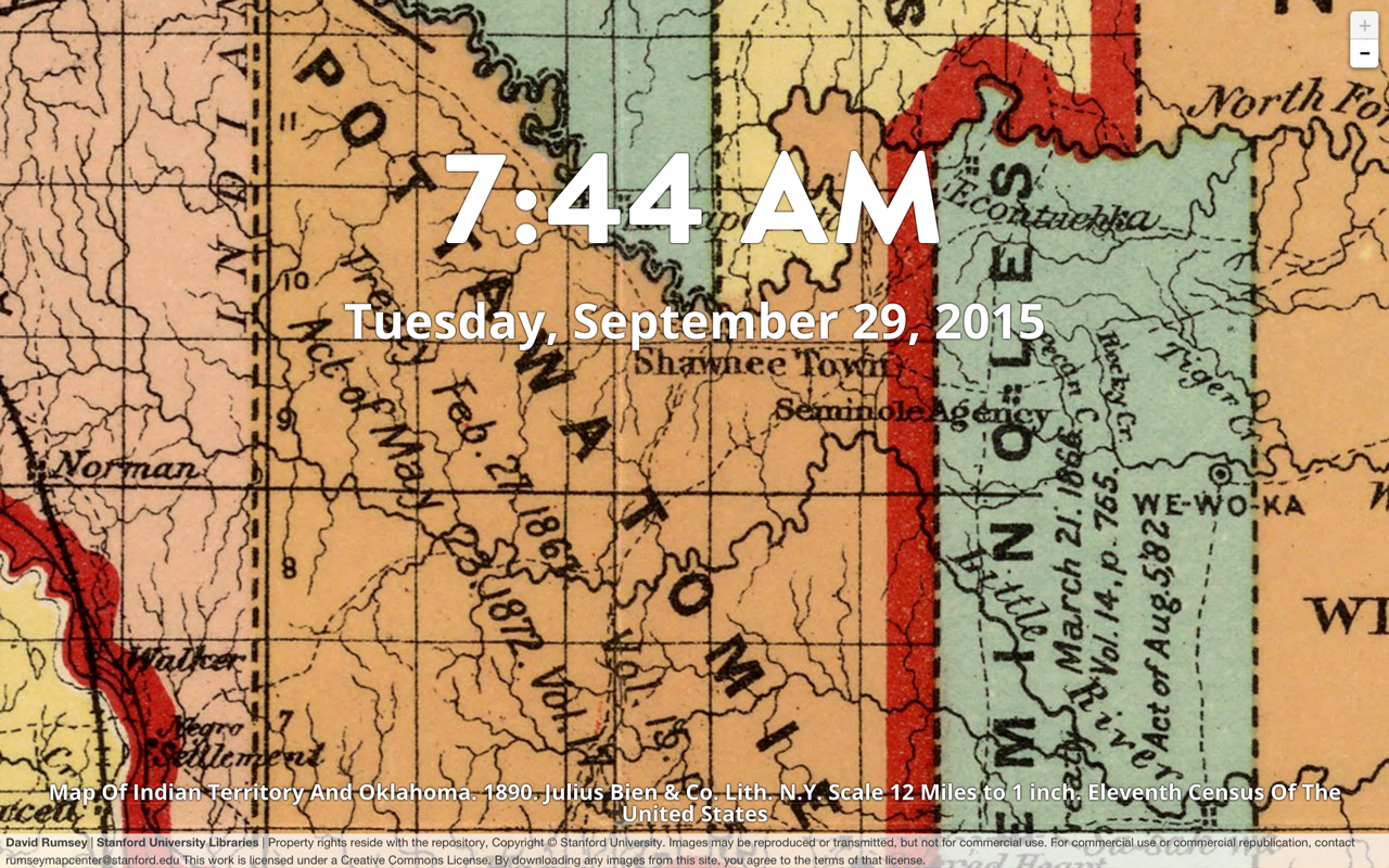 David Rumsey Map Collection - MapTab截图2