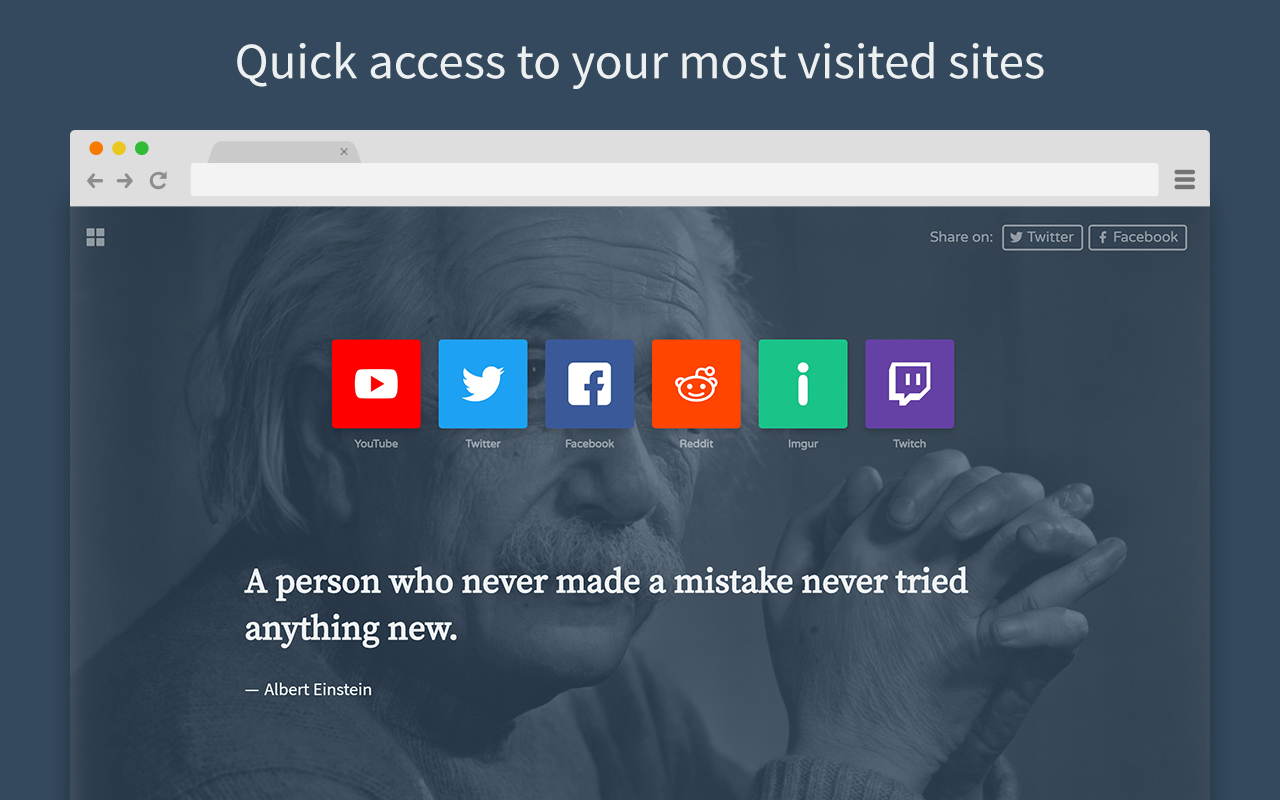 Quotes New Tab截图2