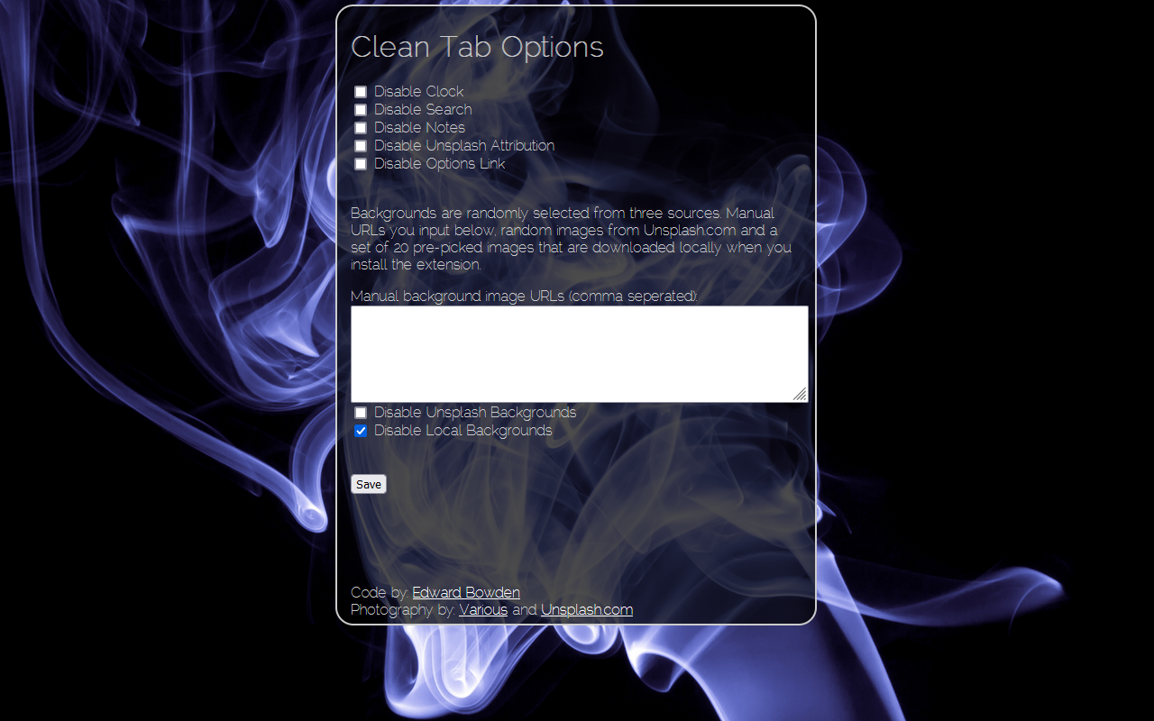 Clean Tab - New Tab Page截图2