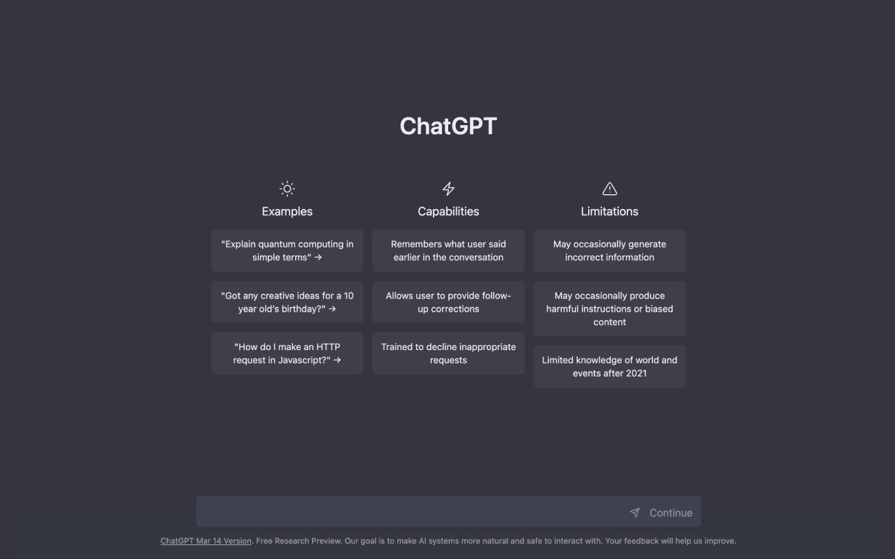 ChatGPT Continue Button截图1