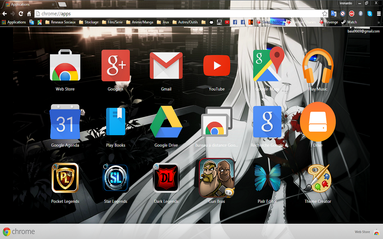 Awesome Anime White Edition Theme截图1