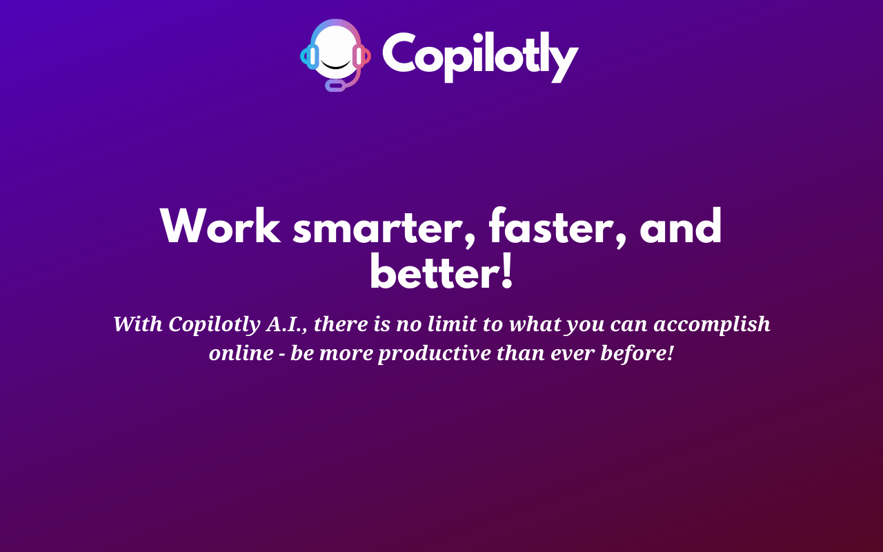 Copilotly: Your Personal AI Copilot截图2