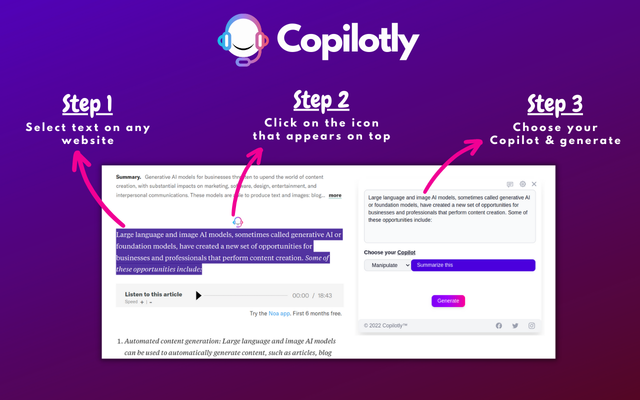 Copilotly: Your Personal AI Copilot截图4