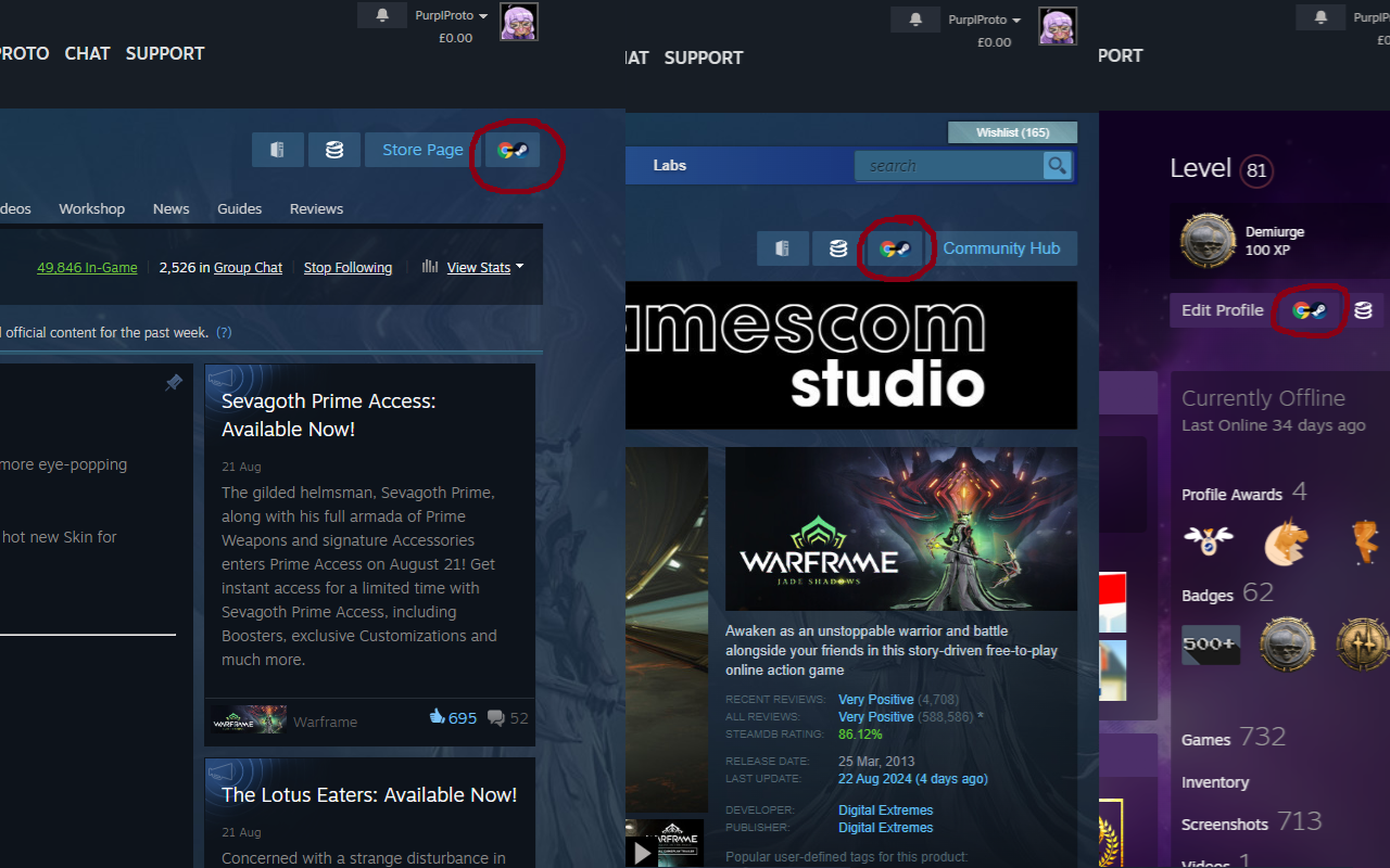 Open in Steam截图1