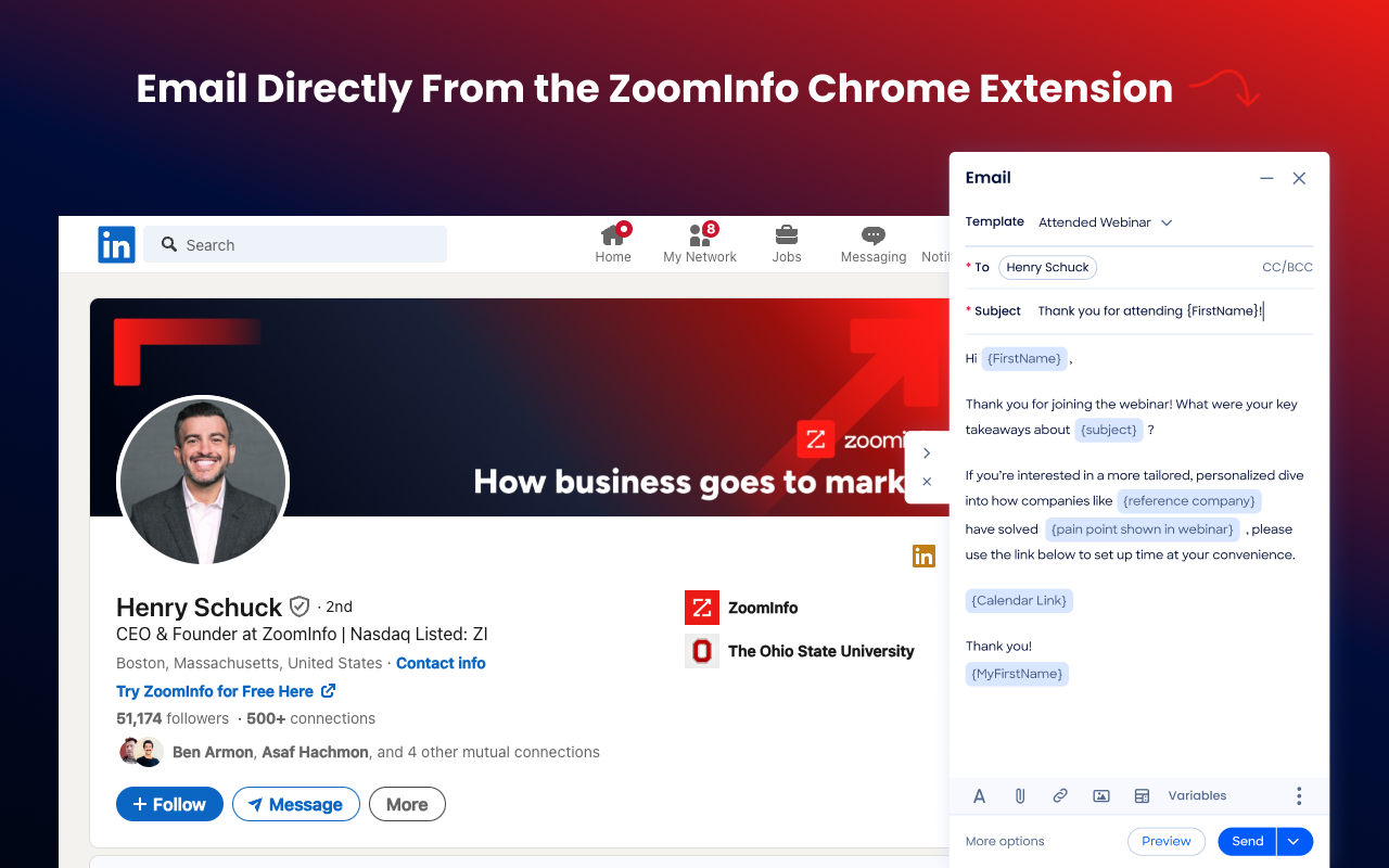 ZoomInfo Chrome Extension截图4