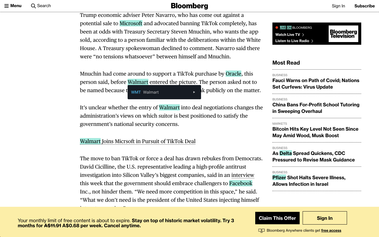 Stock Analysis Overlay (Simply Wall St)截图4
