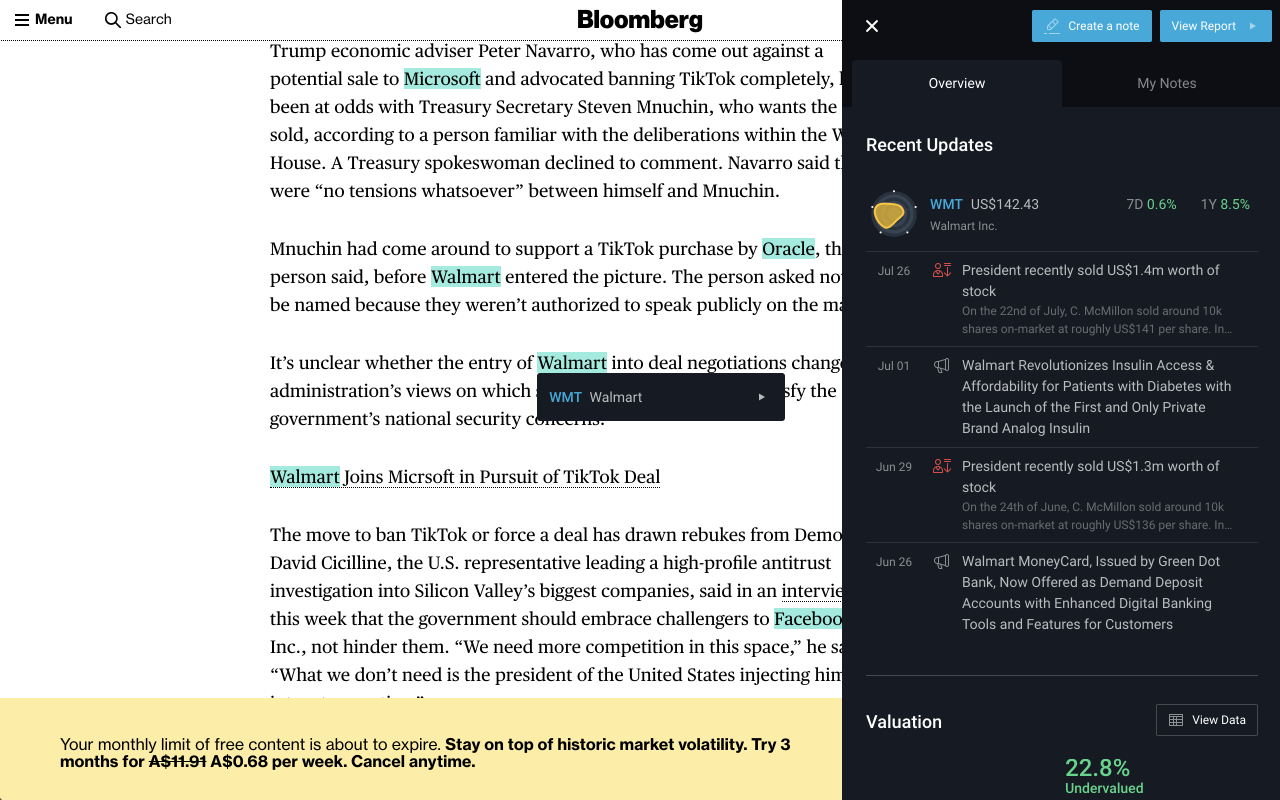 Stock Analysis Overlay (Simply Wall St)截图5