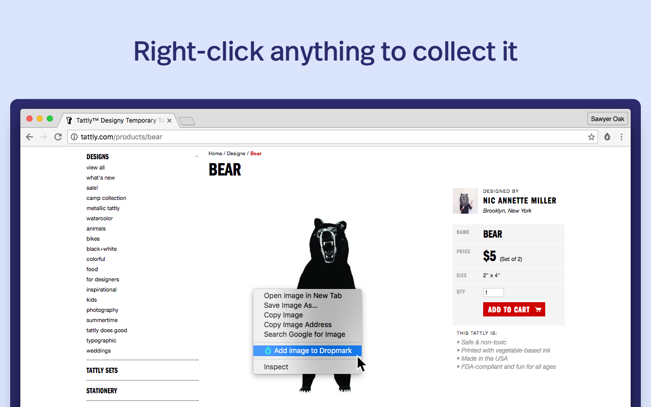 Add to Dropmark截图1