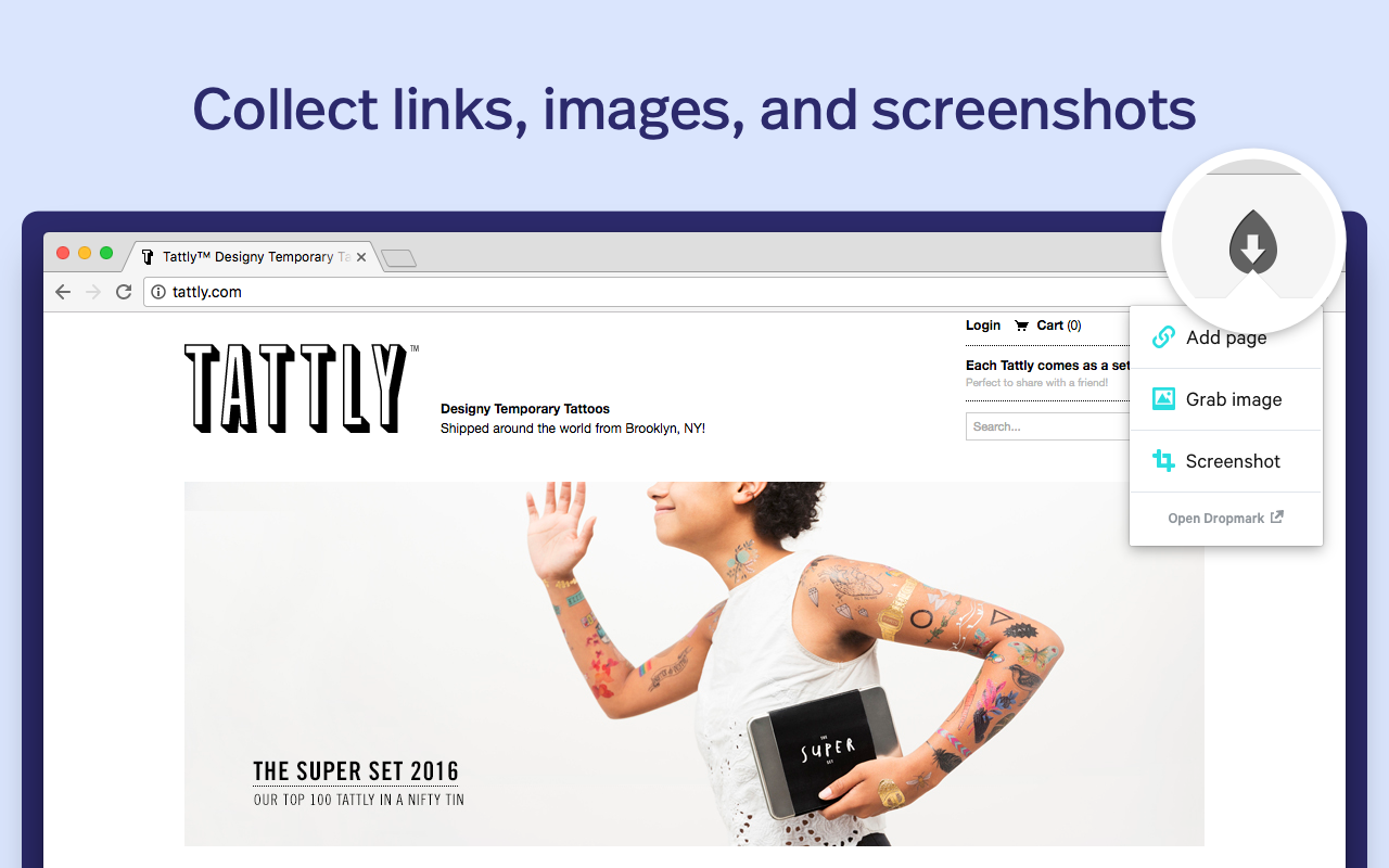 Add to Dropmark截图3