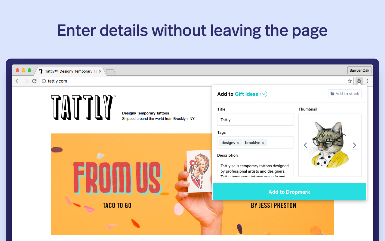 Add to Dropmark截图4