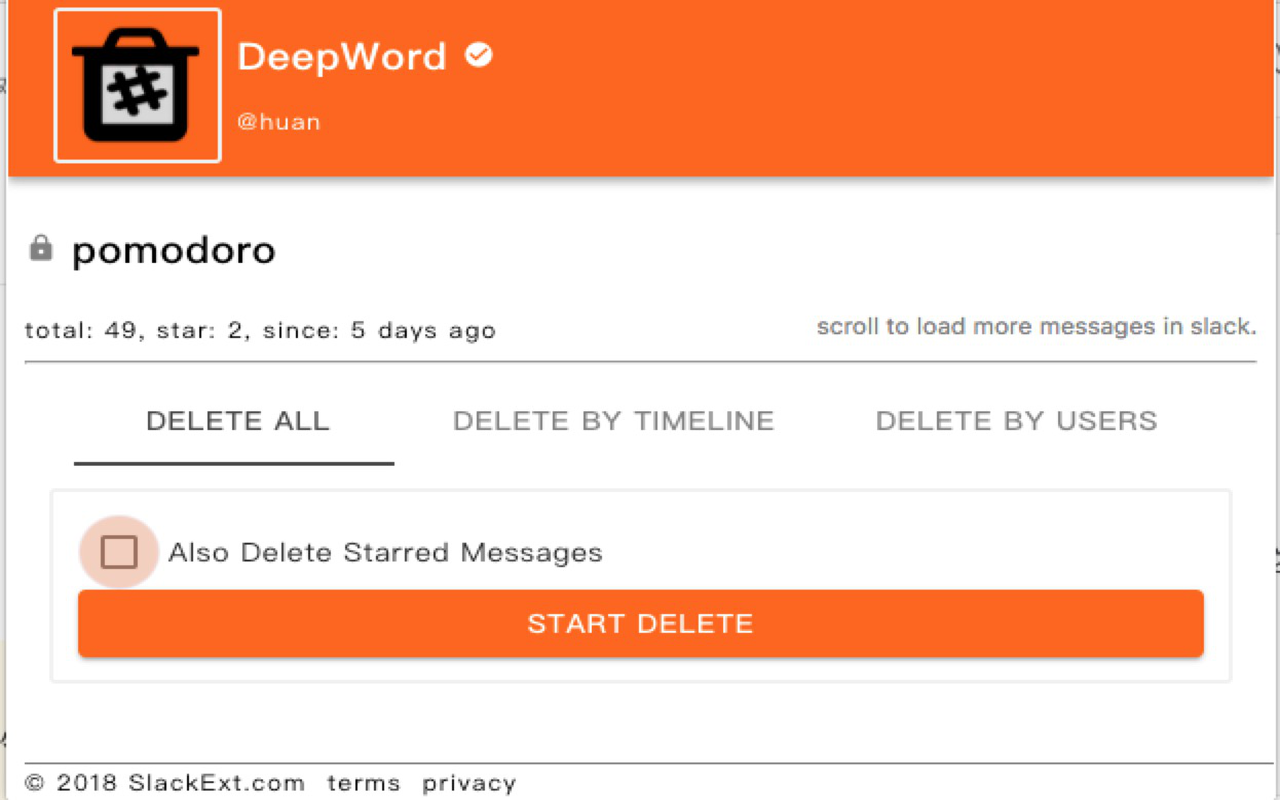 Slack Deleter截图2