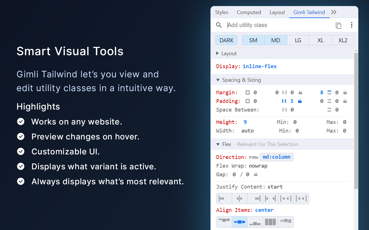 Gimli Tailwind截图1