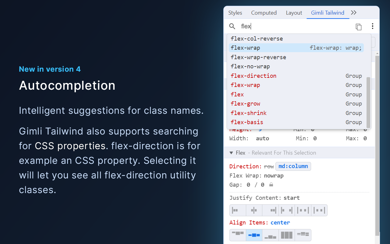 Gimli Tailwind截图2
