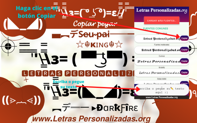 ▷Letras Personalizadas⚡(☉̃ₒ☉)ModificadorLetra截图2