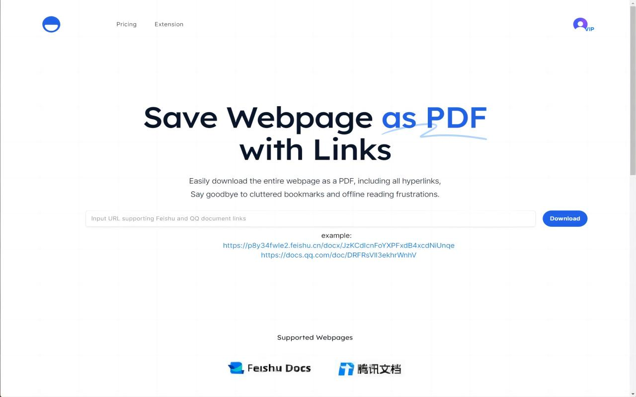 SavePage Extension截图2