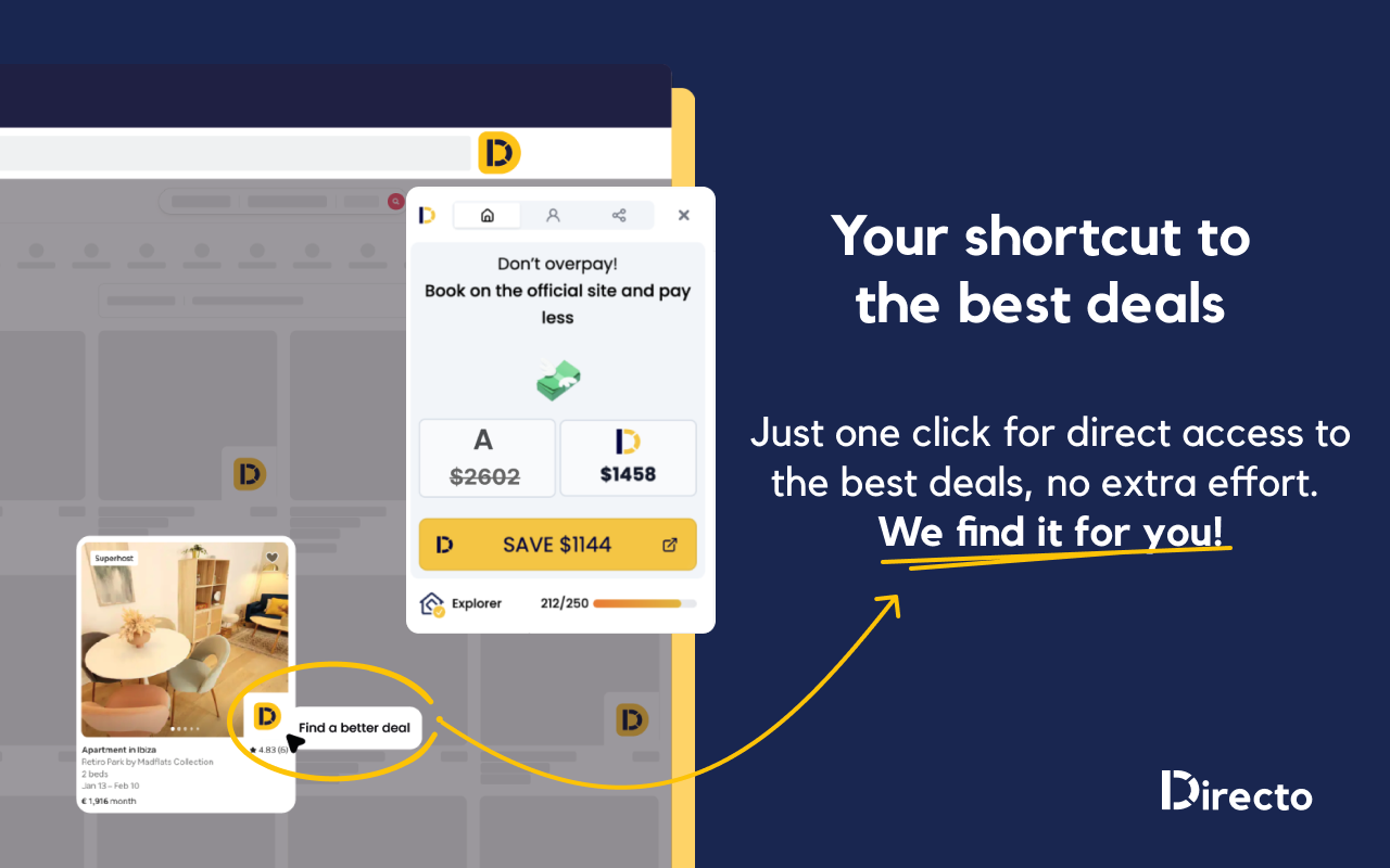 Directo - Travel Deals - Save on Fees截图3