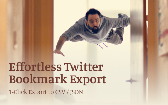 Export Twitter Bookmarks截图1