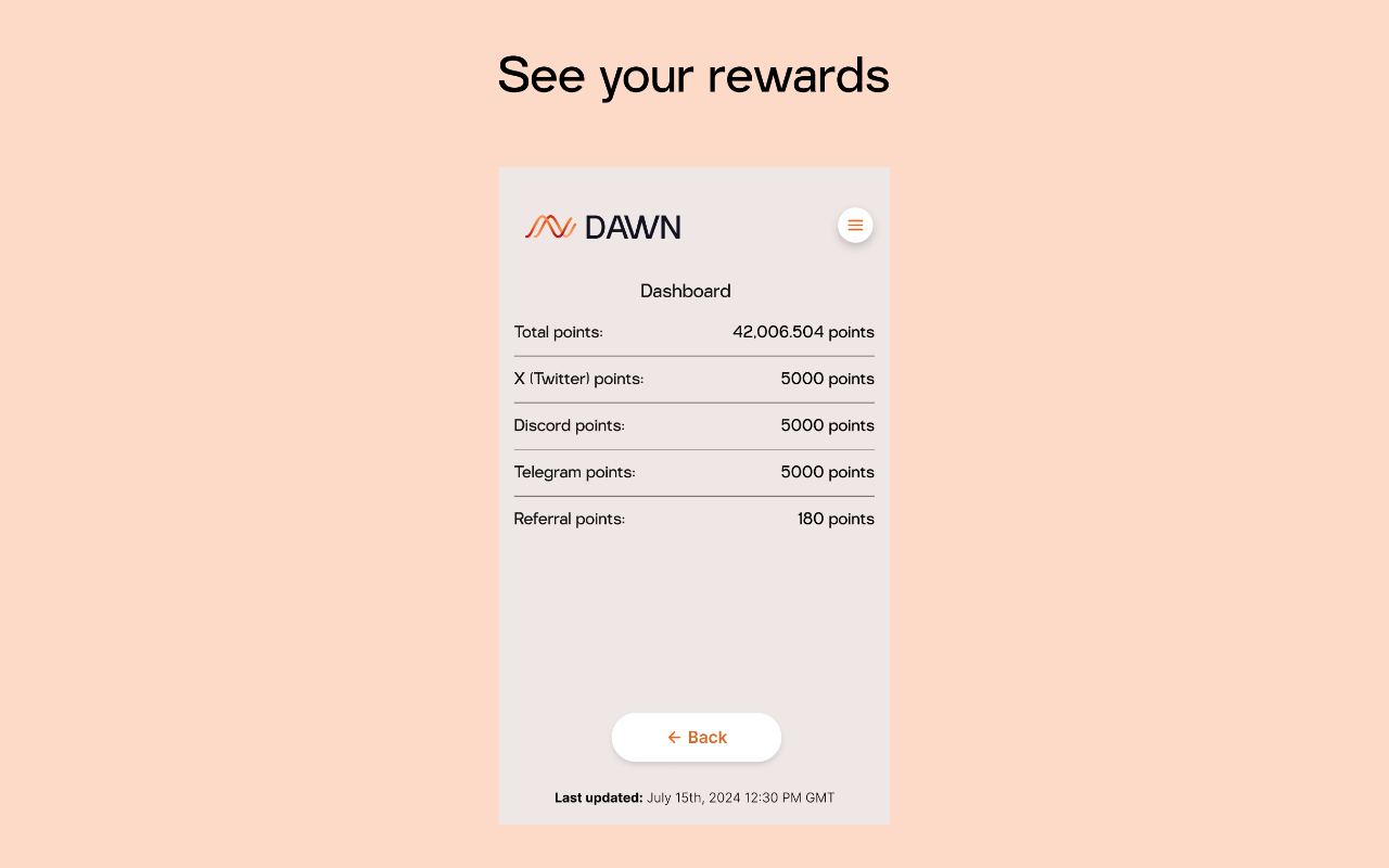 DAWN Validator Chrome Extension截图5