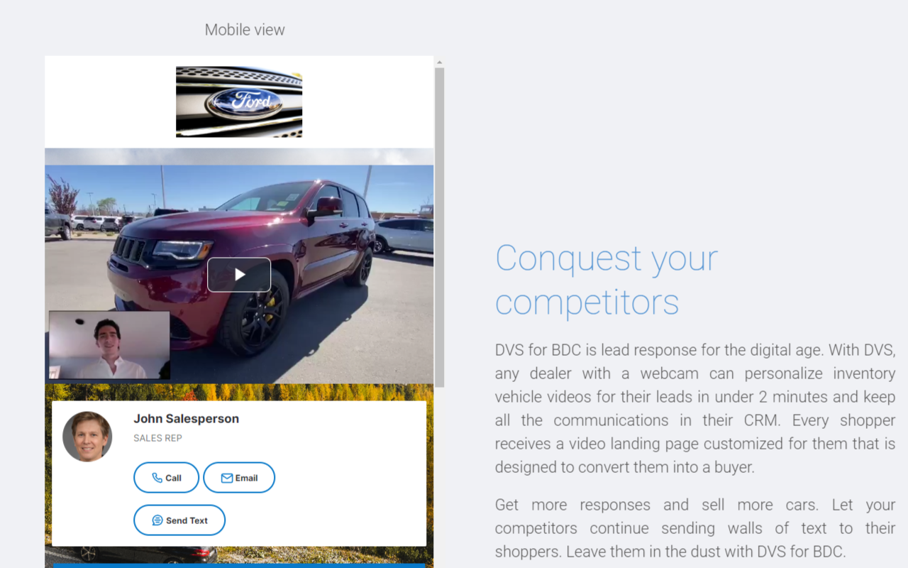 LESA - Dealer Video Suite (DVS)截图3
