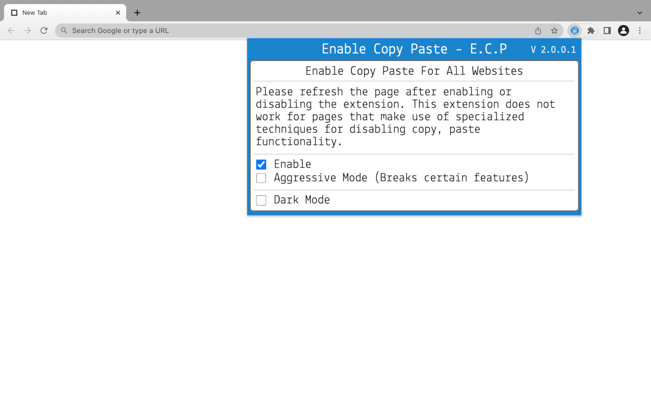 Enable Copy Paste - E.C.P截图2