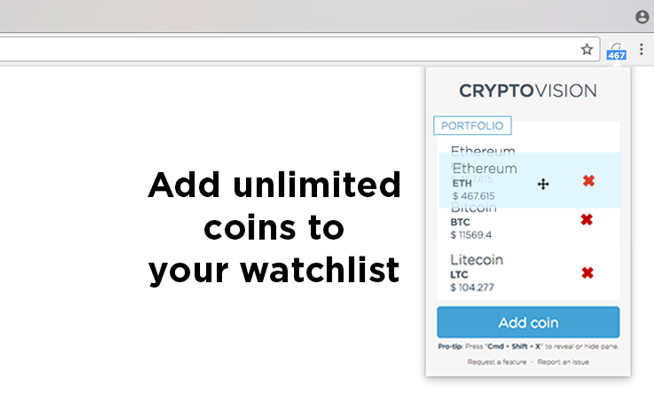CryptoVision - Portfolio Tracker截图1