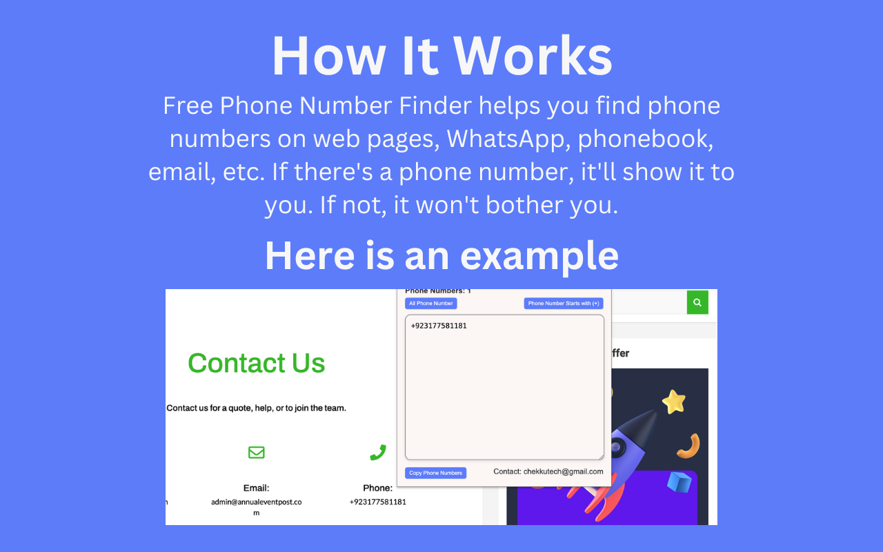 Free Phone Number Finder截图2