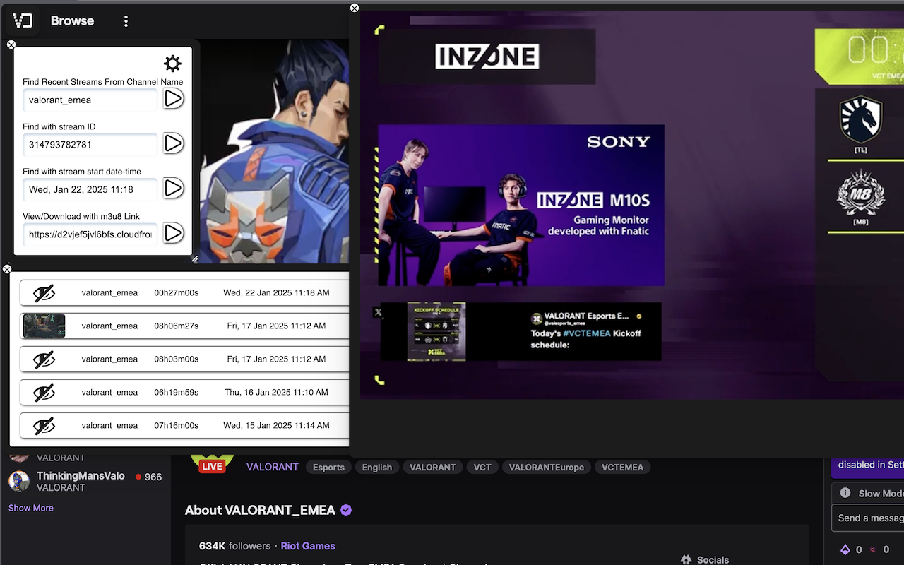 Twitch VOD Downloader截图1