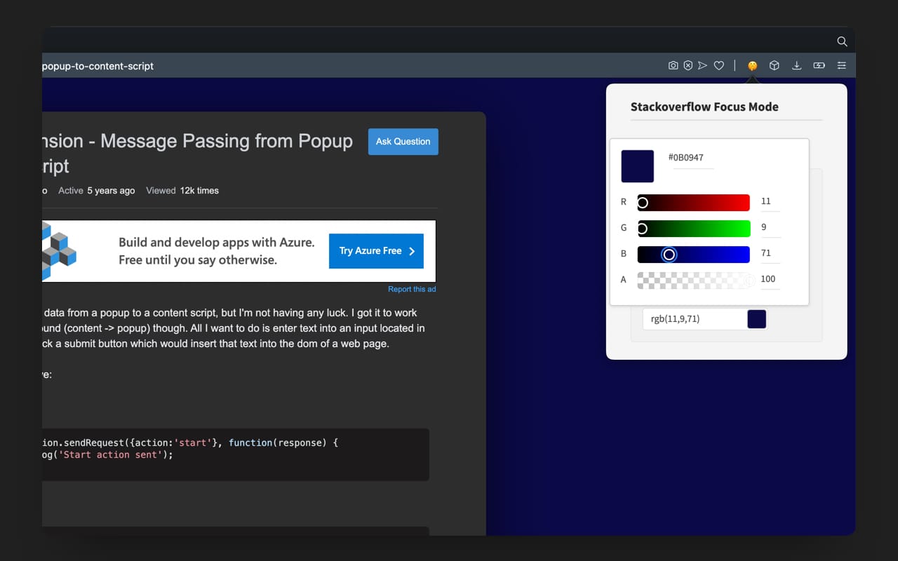 StackOverflow focus截图1