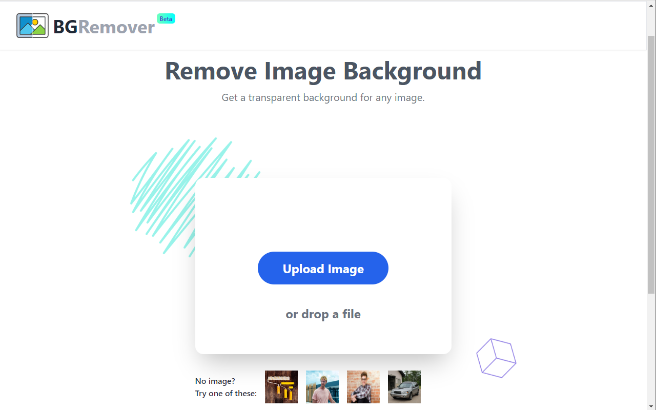 Bulk image background remover截图1