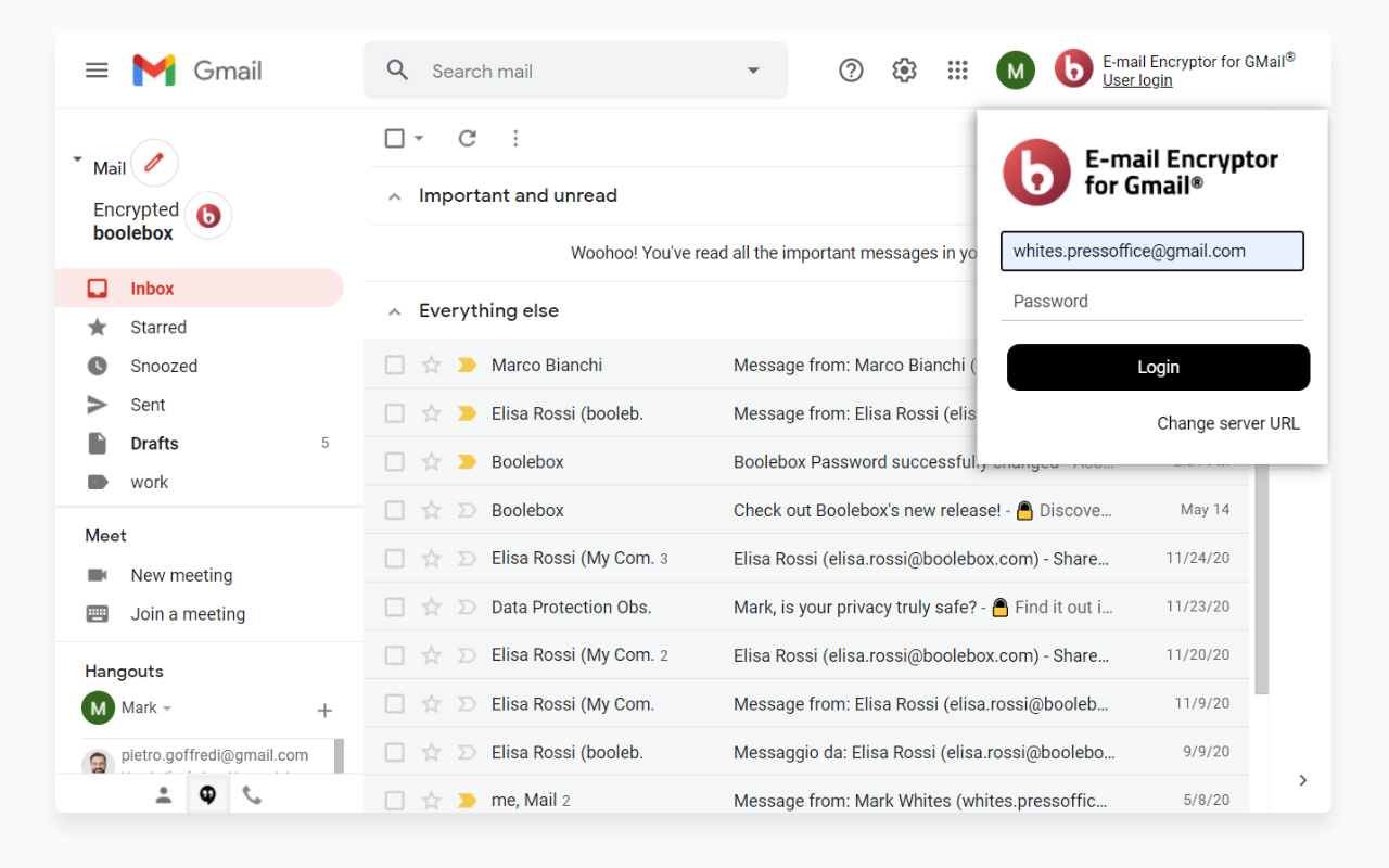 E-mail Encryptor for GMail截图2