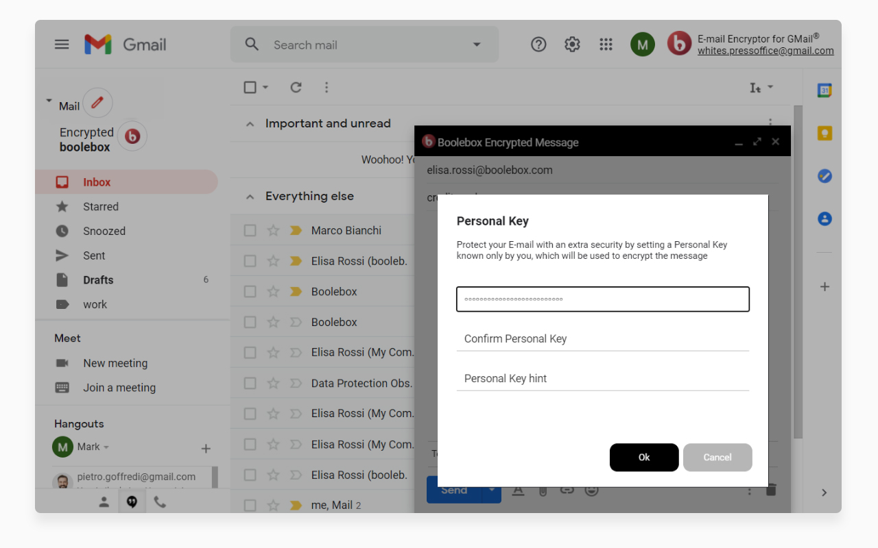 E-mail Encryptor for GMail截图5